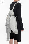 BORIS BIDJAN SABERI Hooded Jacket ZP4.1 TO00002+F0406C Light Gray